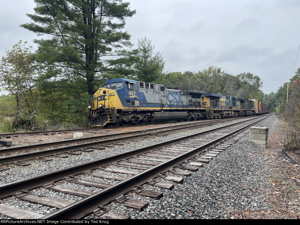 CSX 467, 5403 & 470